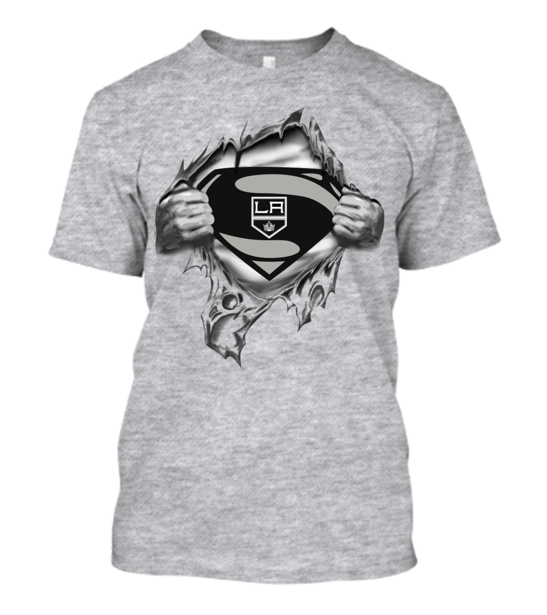 Superman Los Angeles Kings Shield T-Shirt