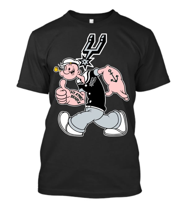 San Antonio Spurs My Story Designs 1996 T-Shirt