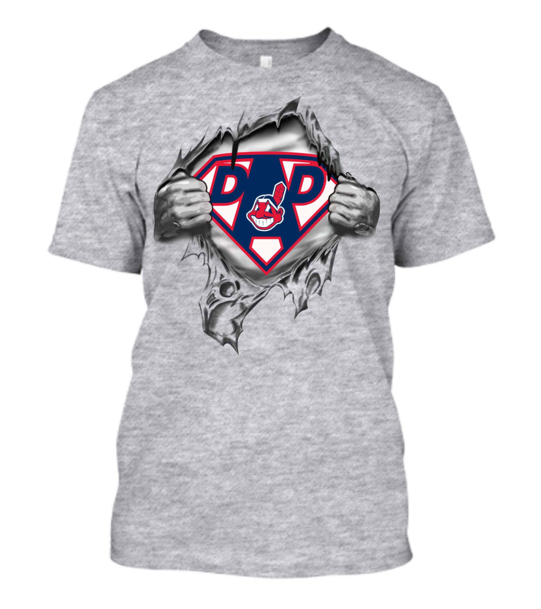 Dp Cleveland Baseball Parody Superhero Logo Unveiling T-Shirt