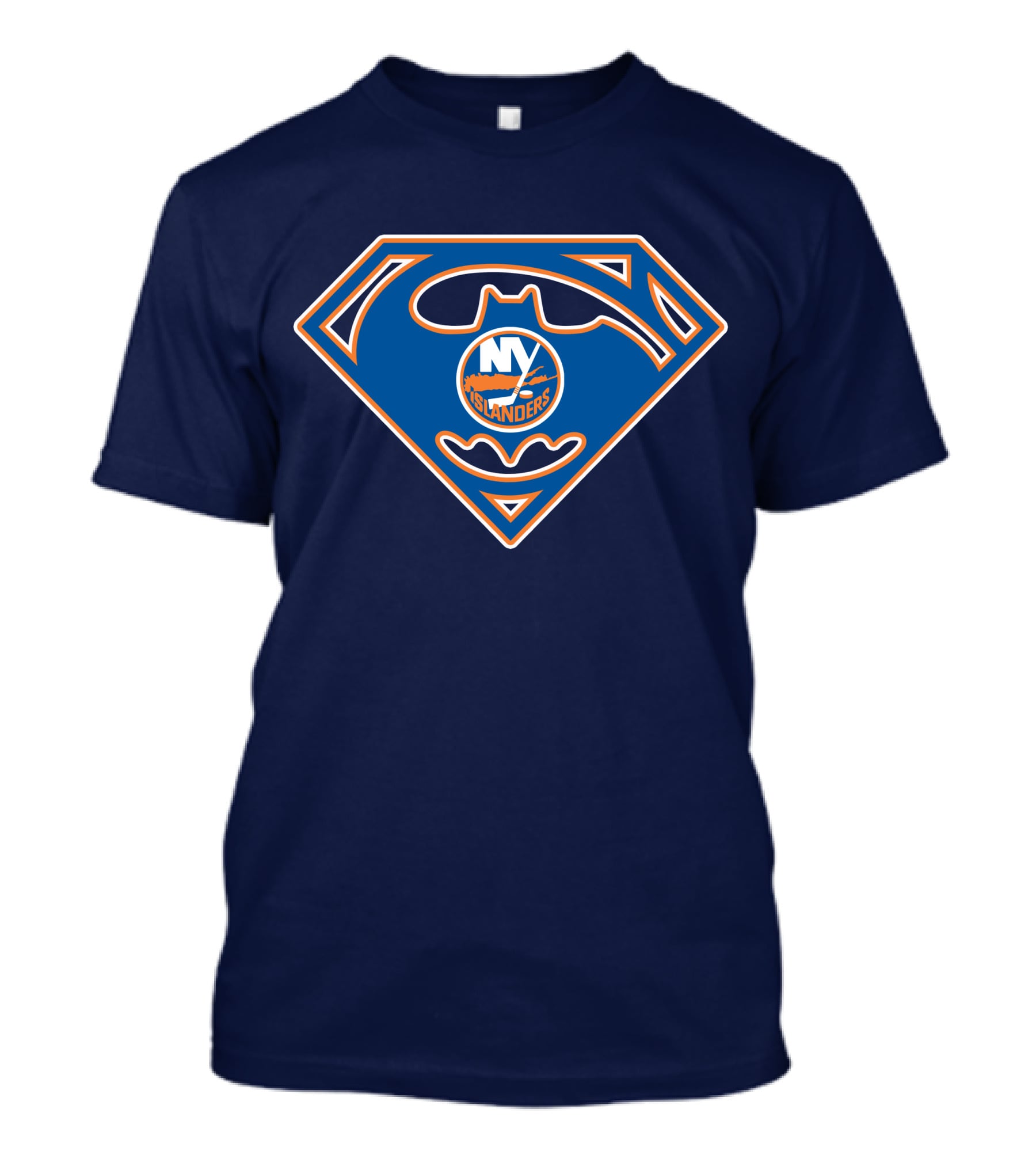 New York Islanders Batman Superman T-Shirt