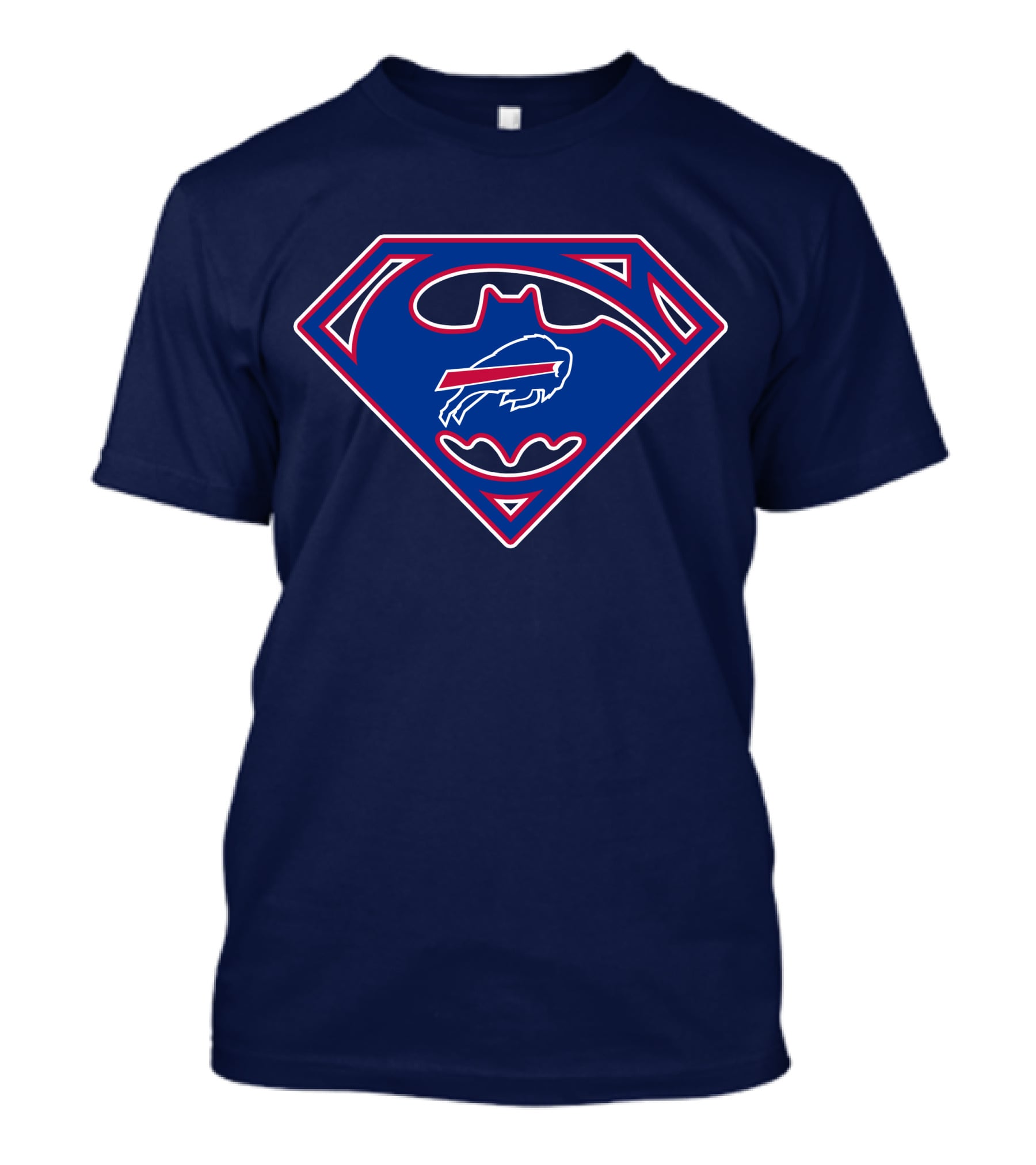 Buffalo Bills Superman Batman Logo Icon T-Shirt