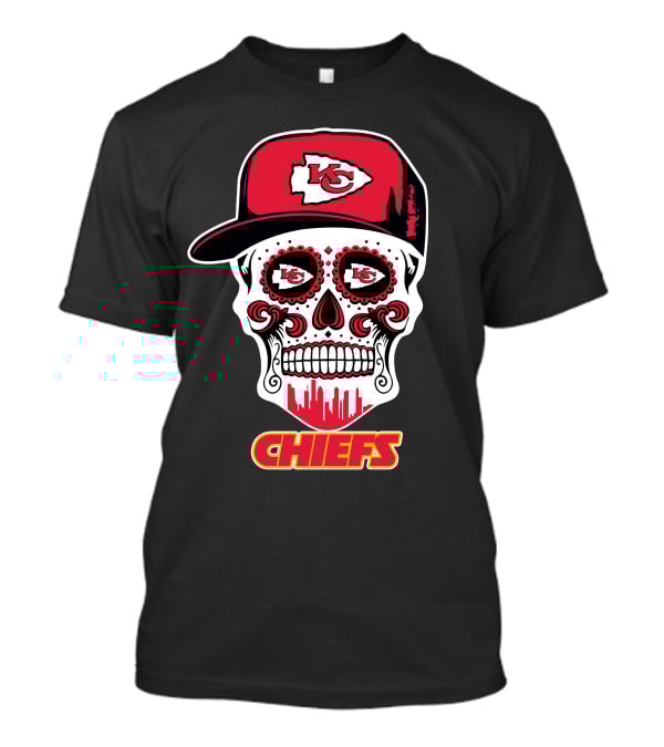 Kansas City Chiefs Skull K.c. Logo Hat Chiefs T-Shirt