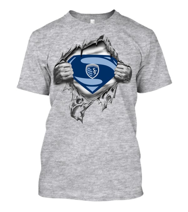 Superman Sporting Kansas City T-Shirt