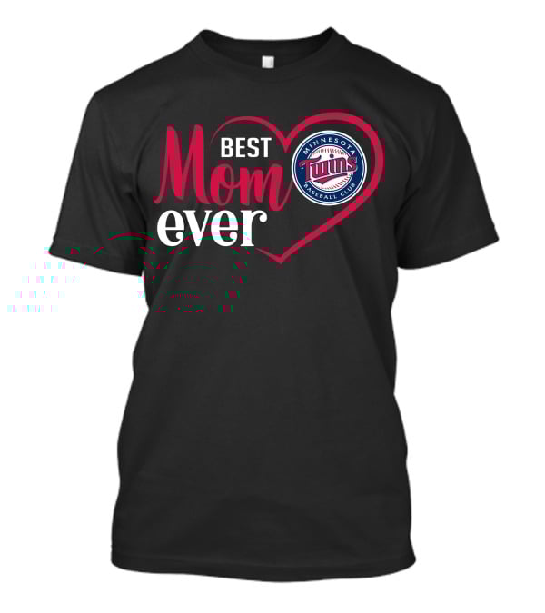 Minnesota Twins Baseball Club Best Mom Ever T-Shirt