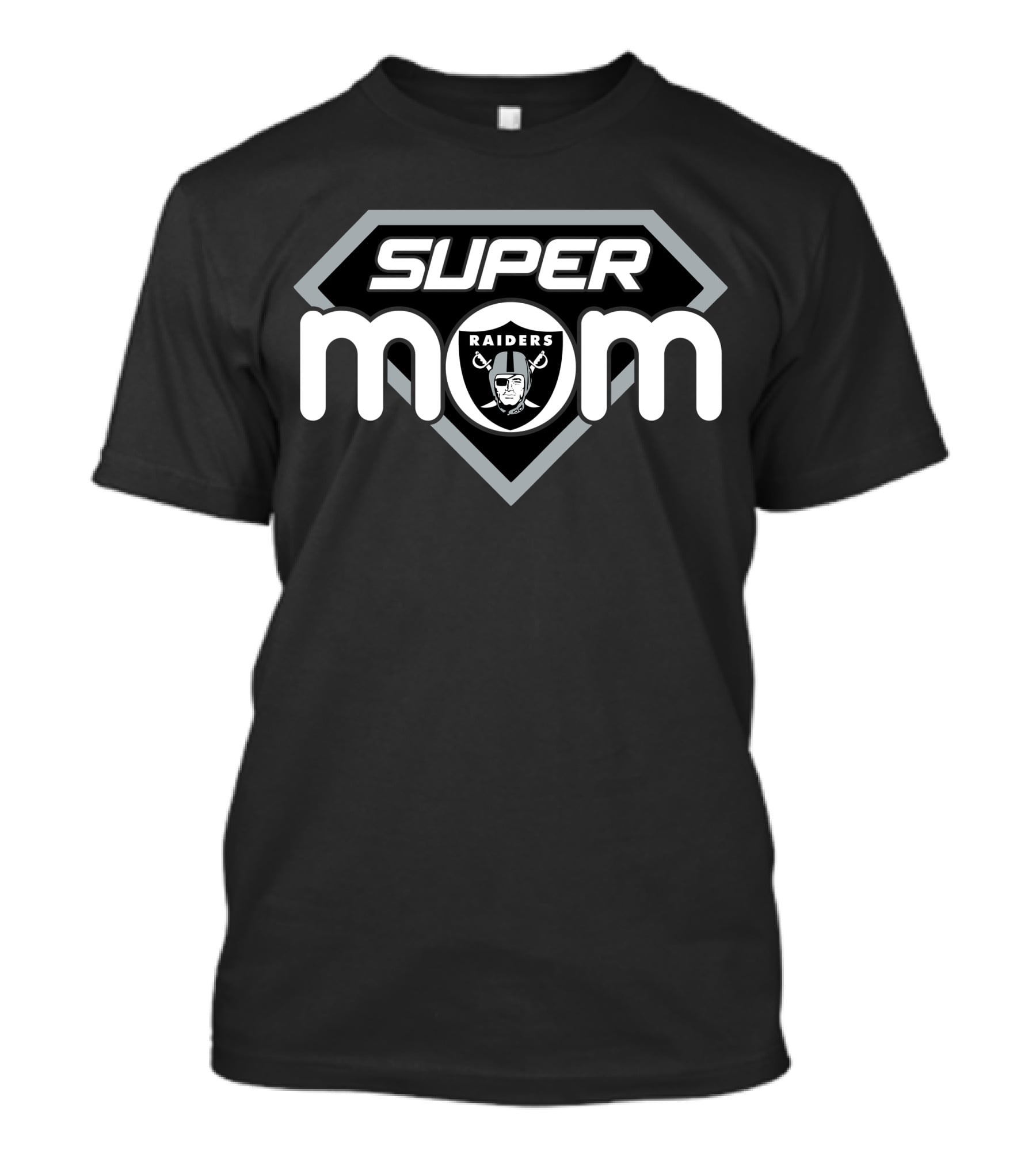 Super Mom Raiders Logo Las Vegas 18 T-Shirt