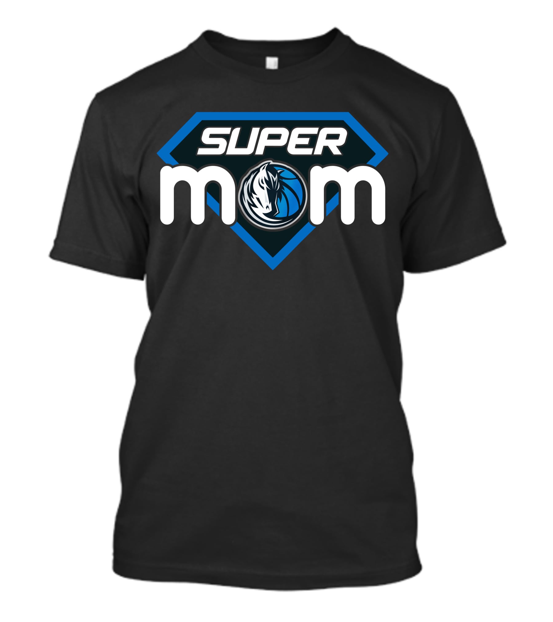 Dallas Mavericks Super Mom Hero Style T-Shirt