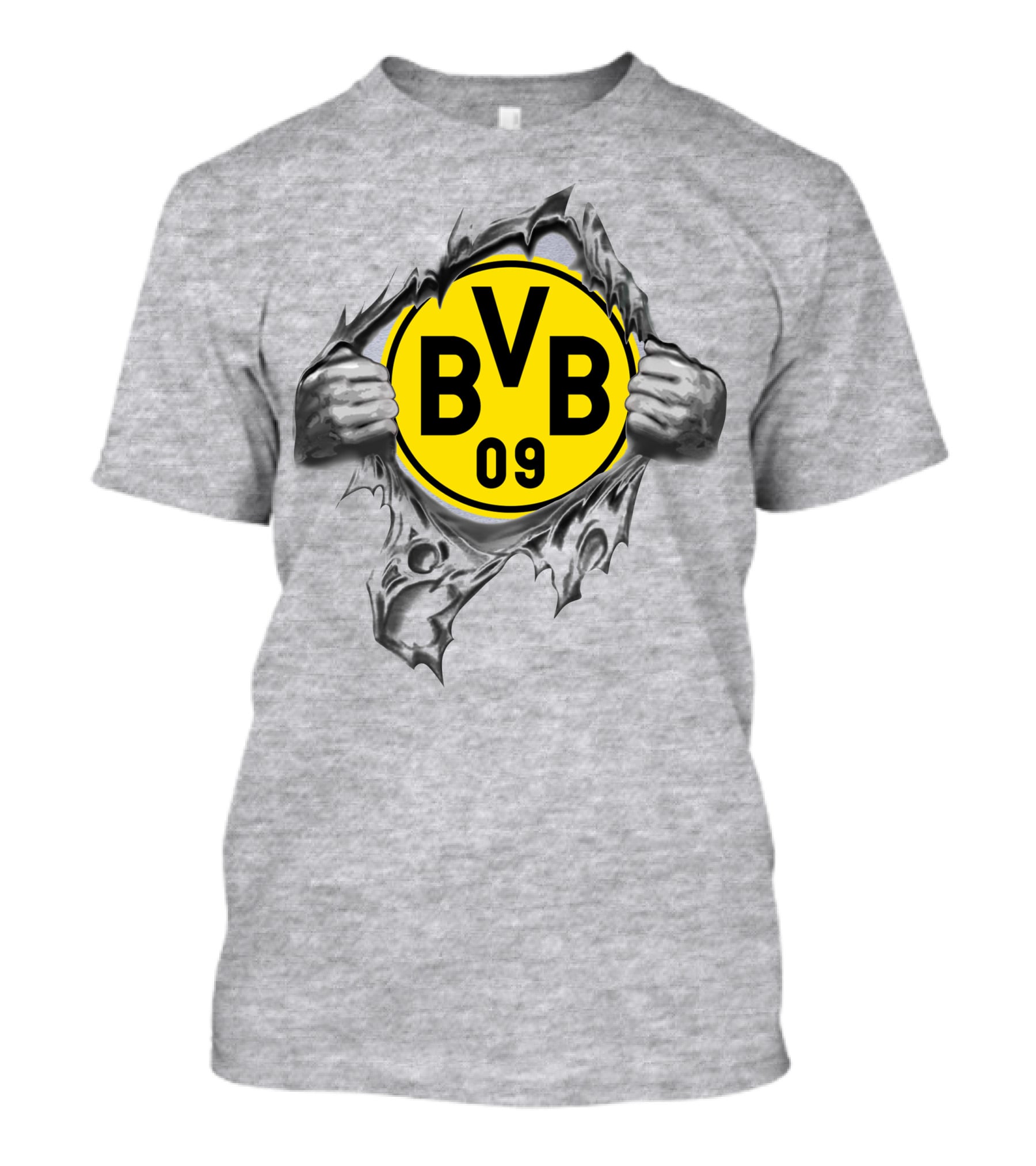 Dortmund Bvb 09 Super Fan Logo Burst T-Shirt