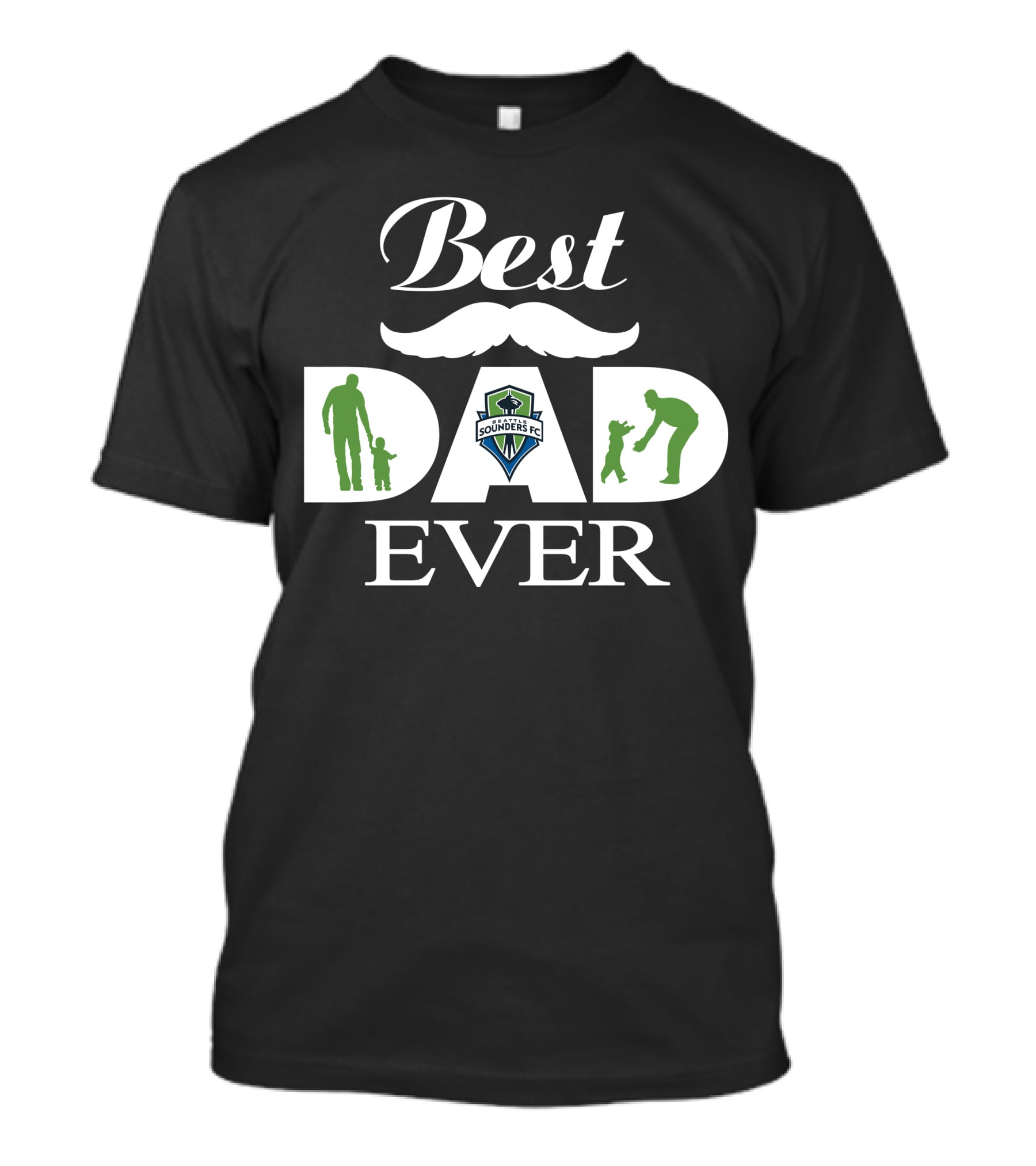 Best Dad Ever Seattle Sounders Fc 126 T-Shirt
