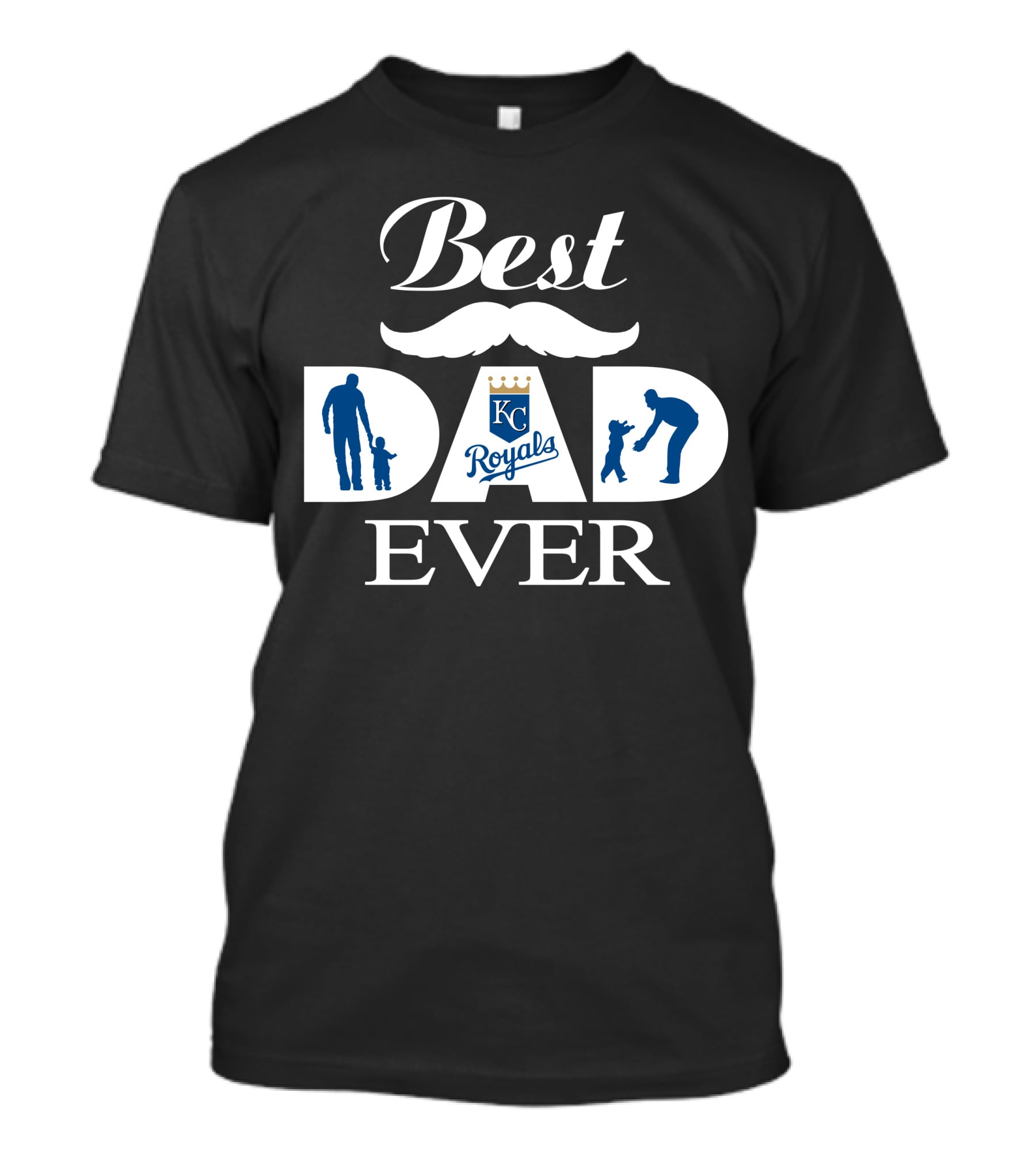 Best Dad Ever Kansas City Royals 229 T-Shirt