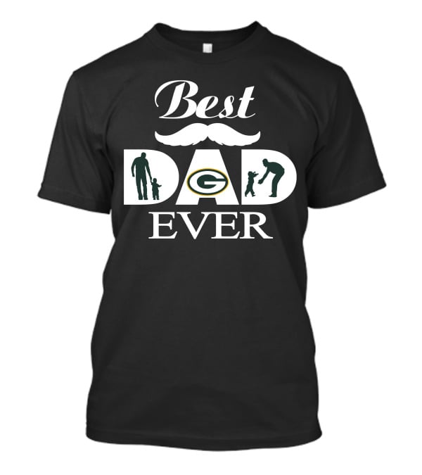 Green Bay Packers Best Dad Ever T-Shirt