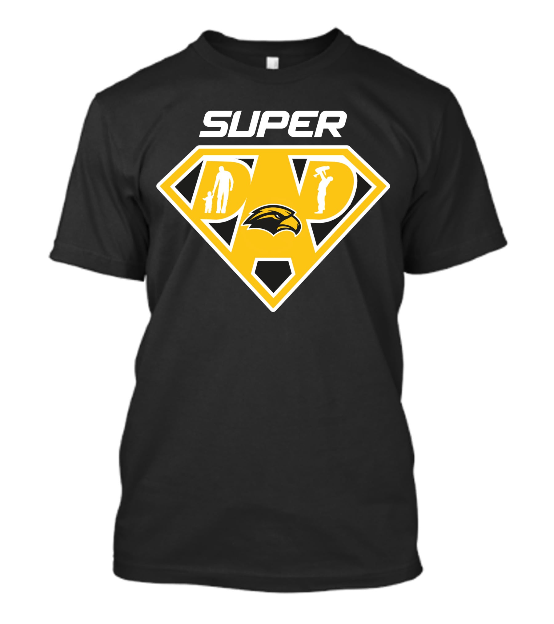 Super Dad Southern Mississippi Golden Eagles T-Shirt