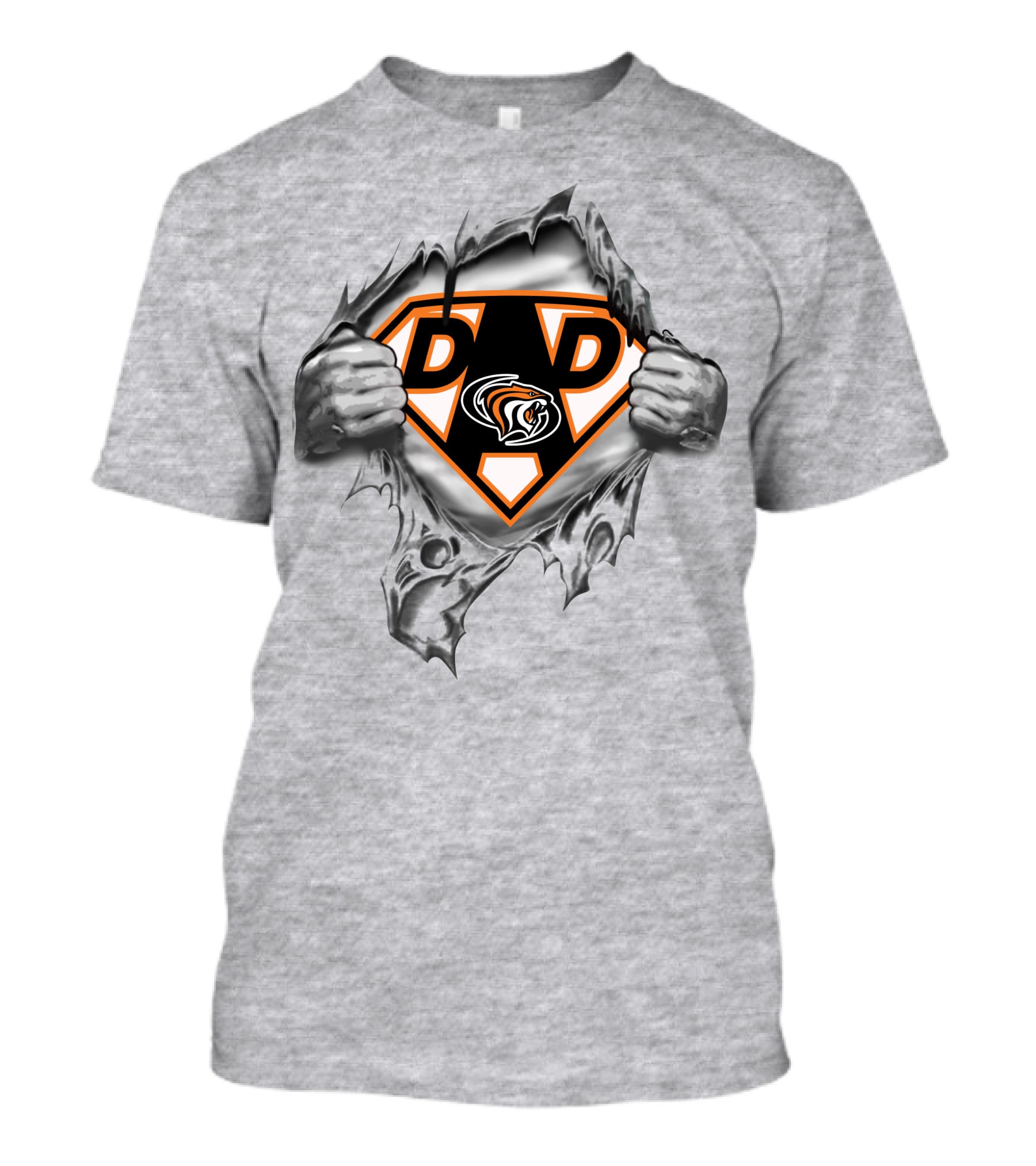 Pacific Tigers Super Dad 179 T-Shirt