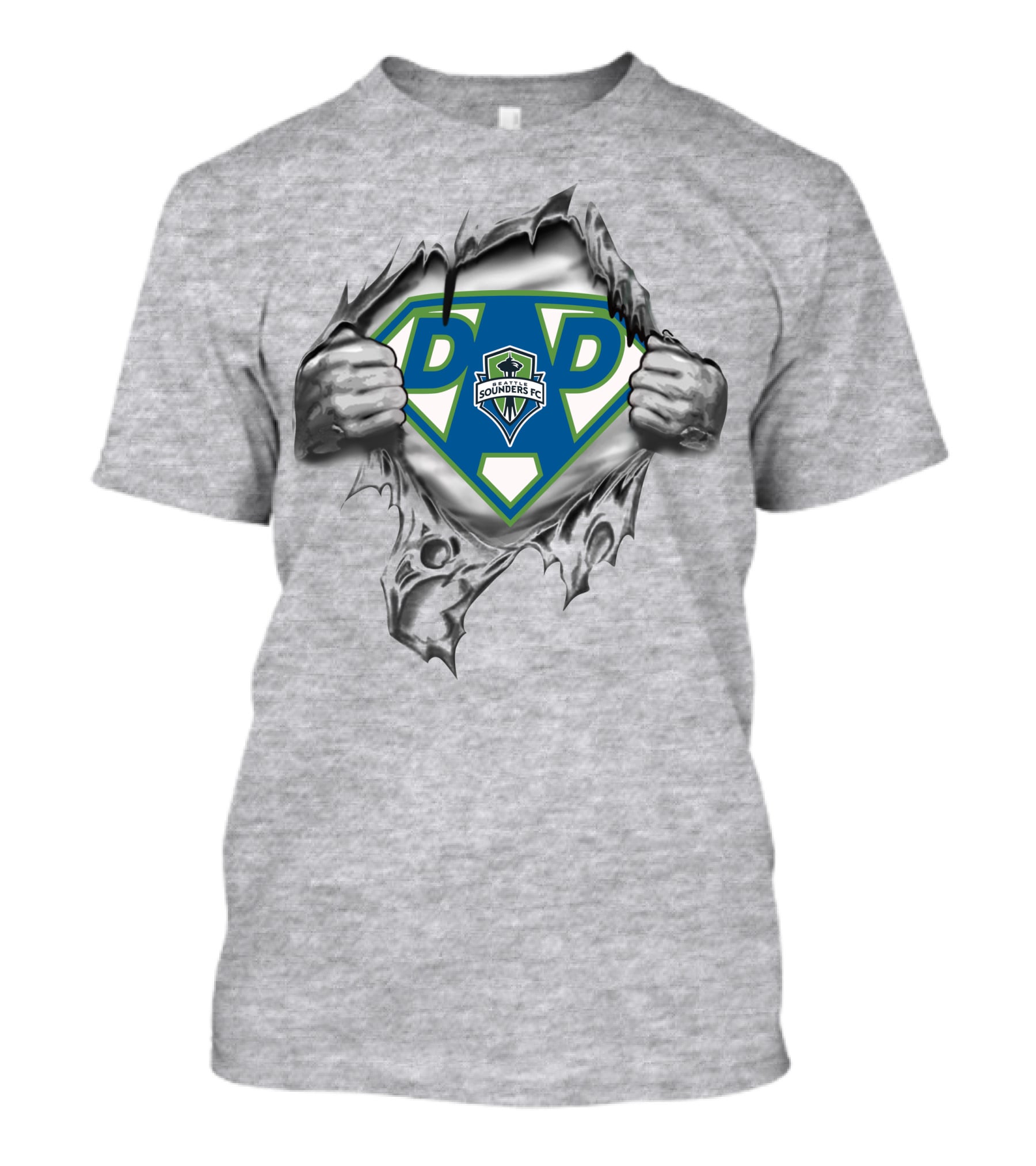 Seattle Sounders Fc Super Dad T-Shirt