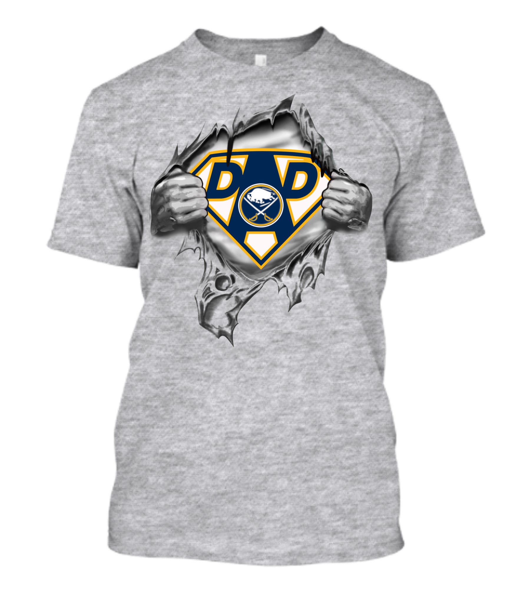 Buffalo Sabres Super Dad Hero T-Shirt