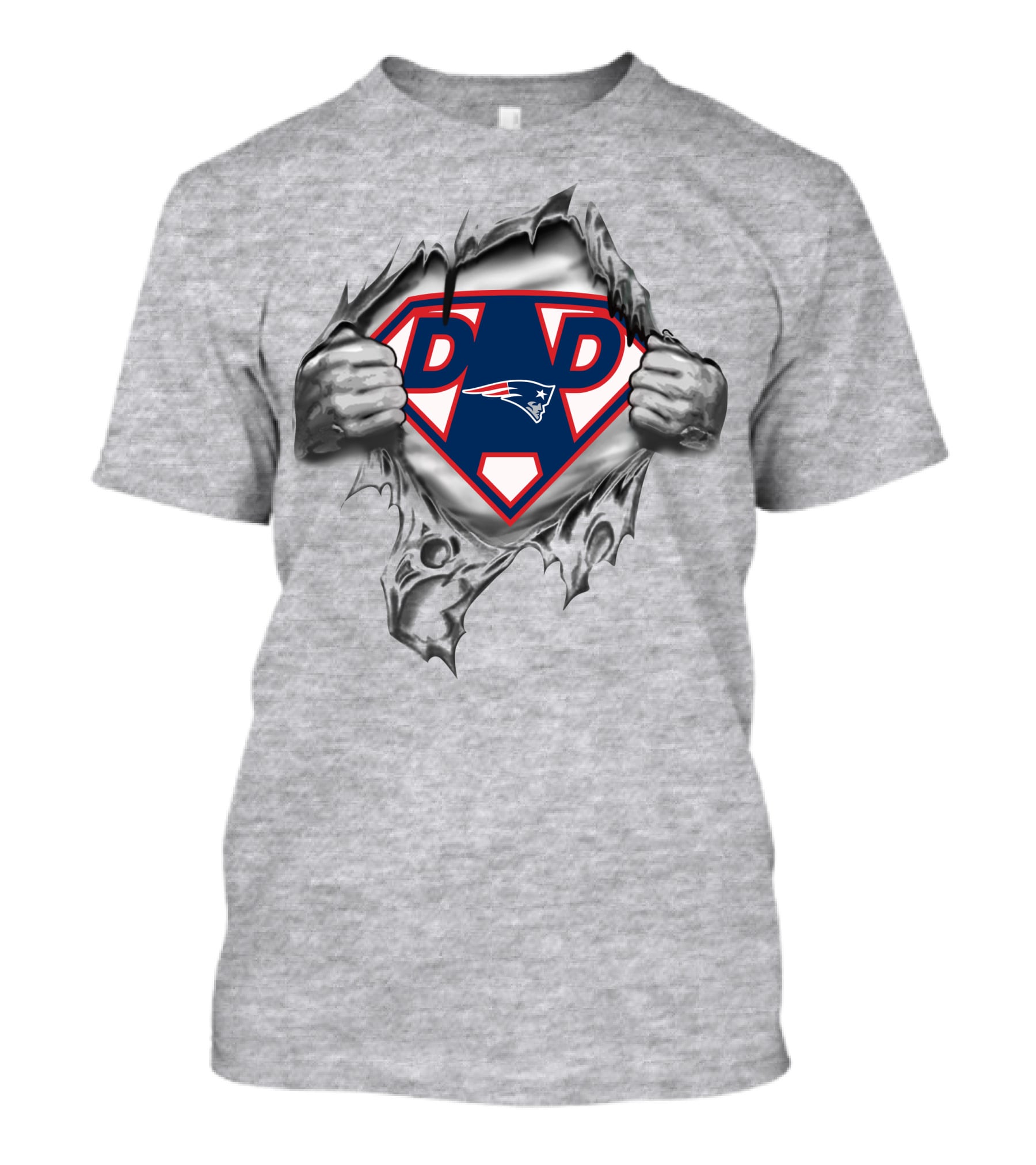 New England Patriots Super Dad Superman T-Shirt