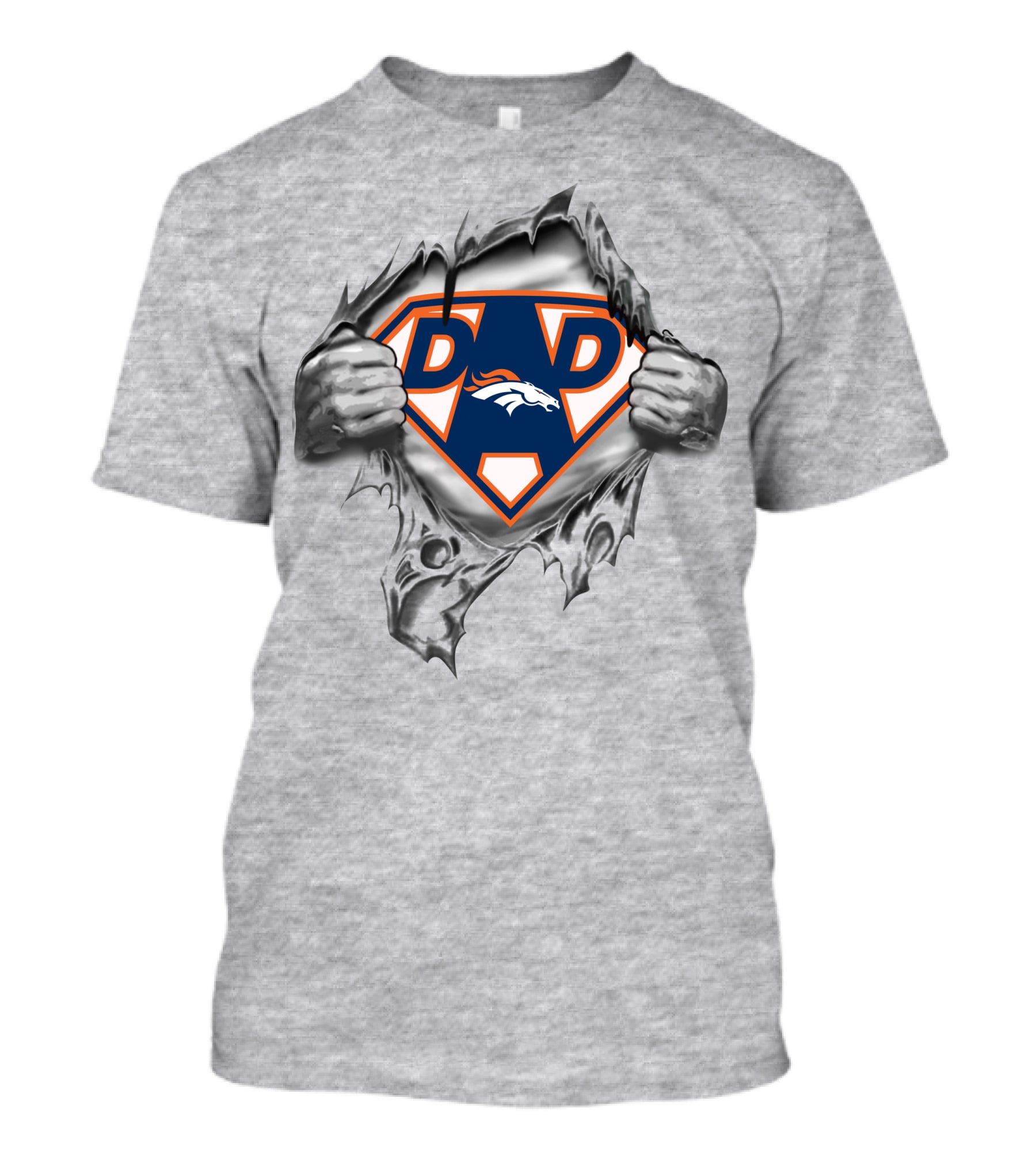 Denver Broncos Super Dad Dad T-Shirt