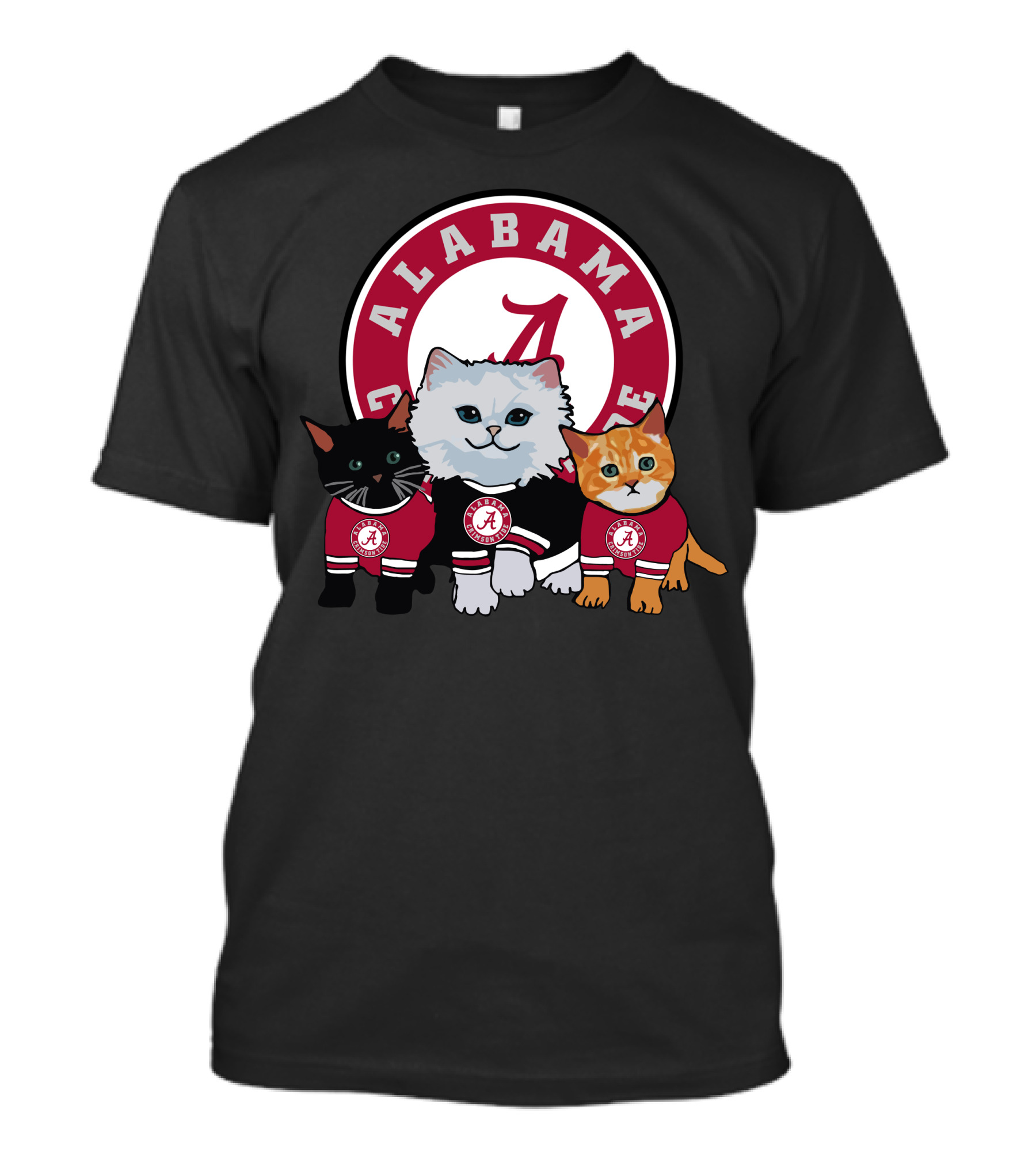 Alabama Crimson Tide Cats T-Shirt