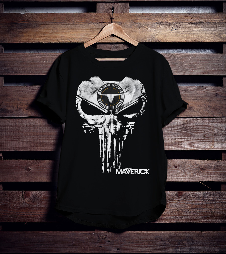MAVERICK PUNISHER SKULL T-Shirt