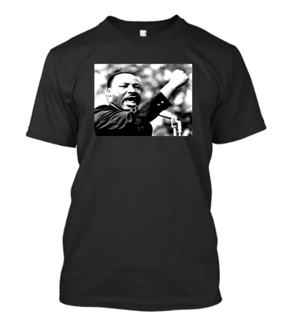 Martin Luther King Iconic Speech Black And White Powerful Image T-Shirt
