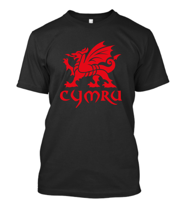 Cymru Red Dragon Emblem T-Shirt