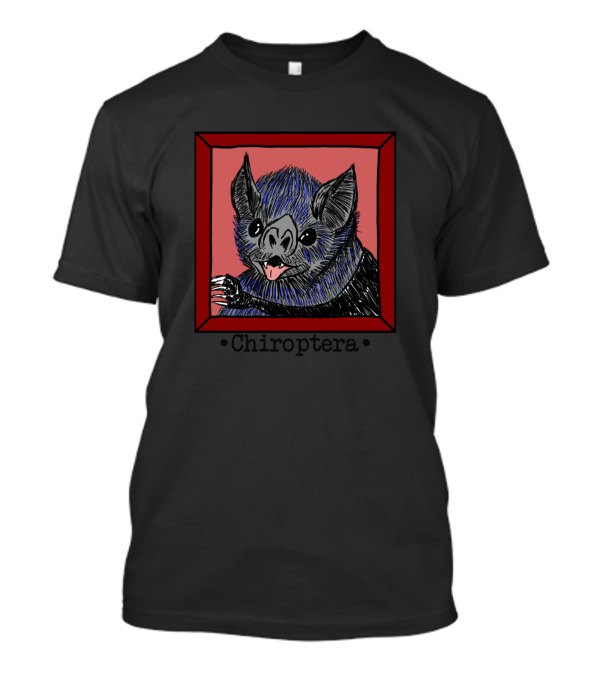 Chiroptera Bat Framed T-Shirt