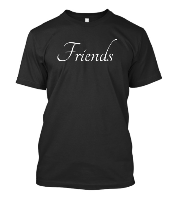 Friends TV Show Logo Typography T-Shirt