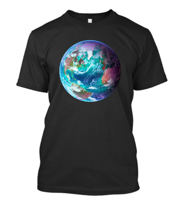 Planet Earth Colorful T-Shirt