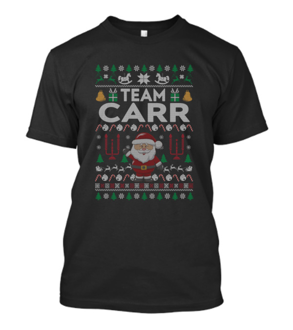 Team Carr Santa Christmas T-Shirt