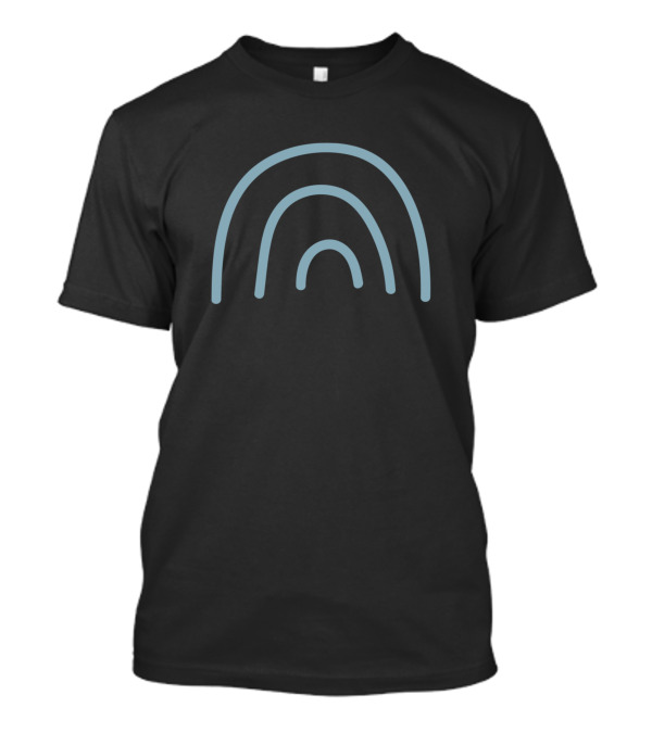 Amazing Arctic Rainbow Lines T-Shirt