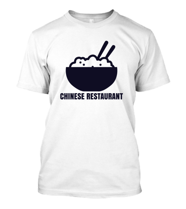 Chinese Restaurant Bowl And Chopsticks T-Shirt