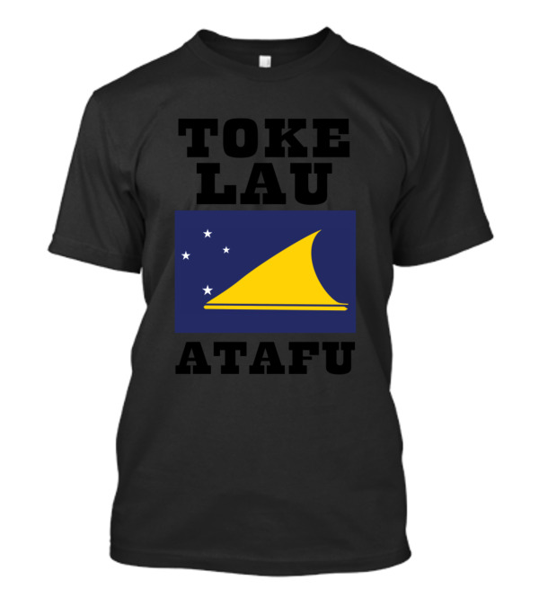 Tokelau Atafu National Flag Symbol Stars And Canoe T-Shirt
