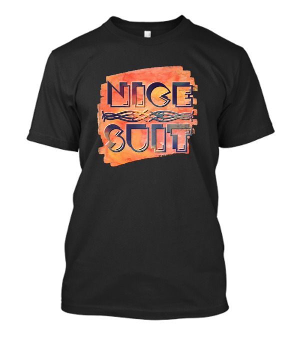 Nice Suit Abstract Watercolor T-Shirt