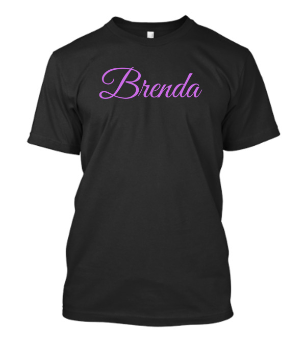 Brenda Name In Elegant Script T-Shirt