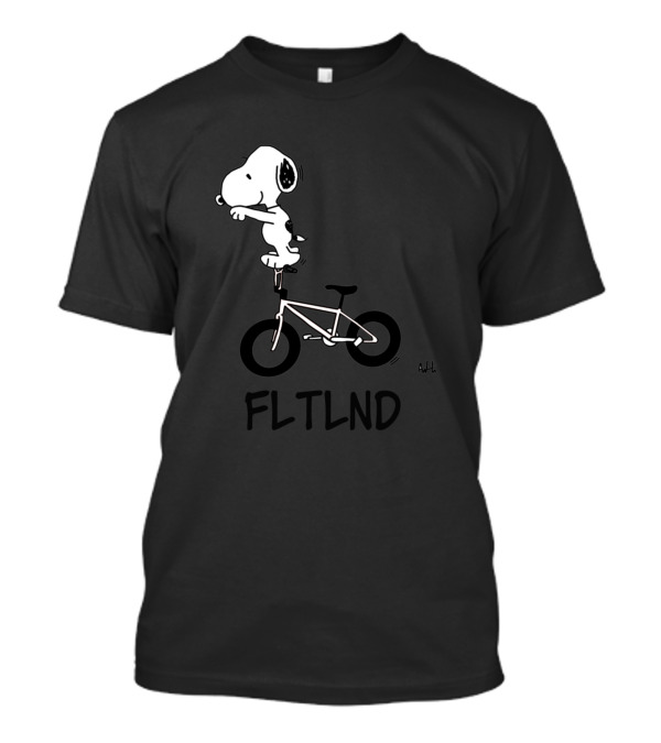 Snoopy Bicycle Stunt FLTLND T-Shirt