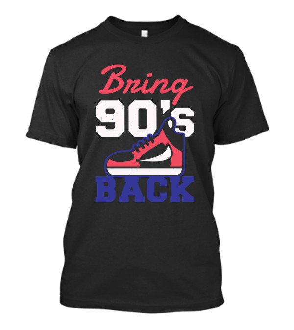 Bring 90s Back Red Sneaker T-Shirt