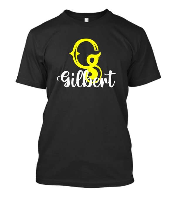 Gilbert G Gilbert Surname Gilbert Second Name T-Shirt