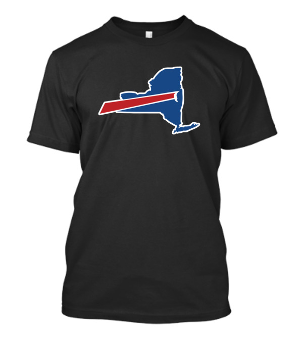 Buffalo Bills New York State Outline T-Shirt