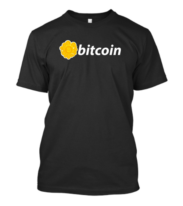 Bitcoin Floral T-Shirt