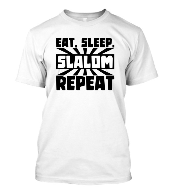 Eat Sleep Slalom Repeat T-Shirt