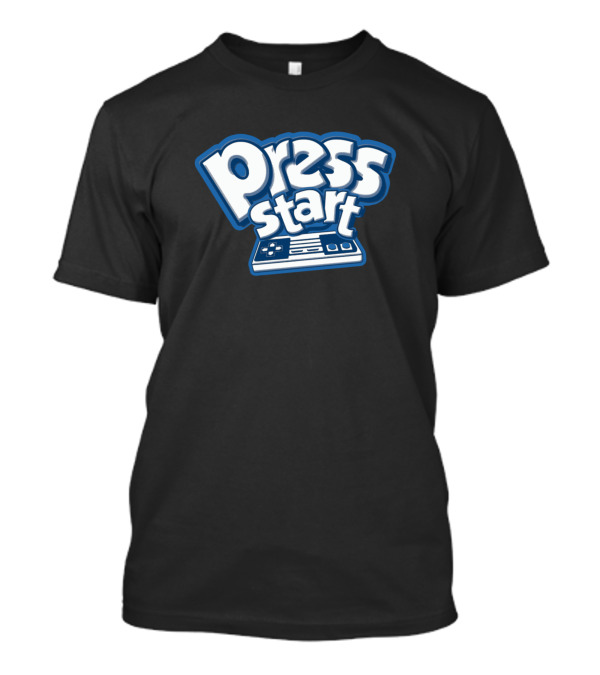 Press Start Gamepad Retro Gaming T-Shirt
