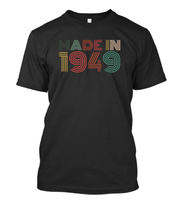 Made In 1949 71st Birthday Celebration Party T-Shirt