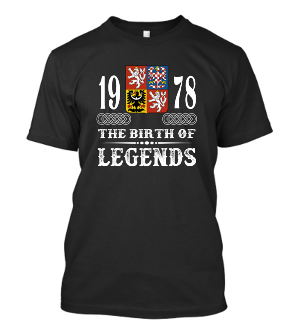 1978 The Birth Of Legends Coat Of Arms T-Shirt