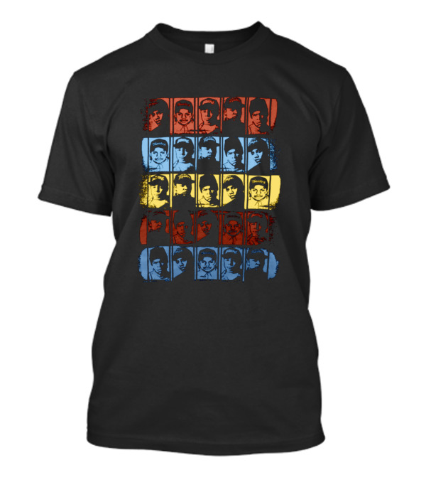 Love Nwa Hip Hop Group Colorful Members Faces T-Shirt