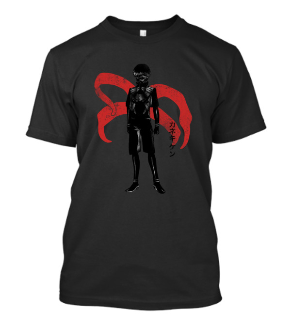 Crimson Ghoul Tokyo Inspired Kaneki Manga Character T-Shirt
