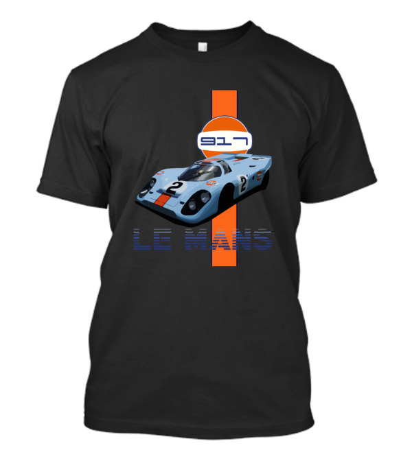 Le Mans 917 Gulf Porsche Racing 2 Endurance T-Shirt