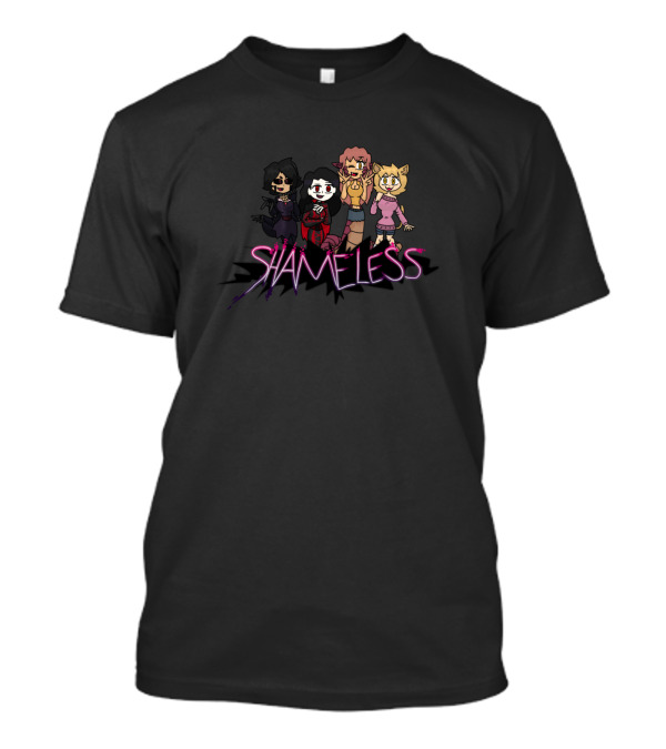 Shameless Animated Cartoon Characters T-Shirt