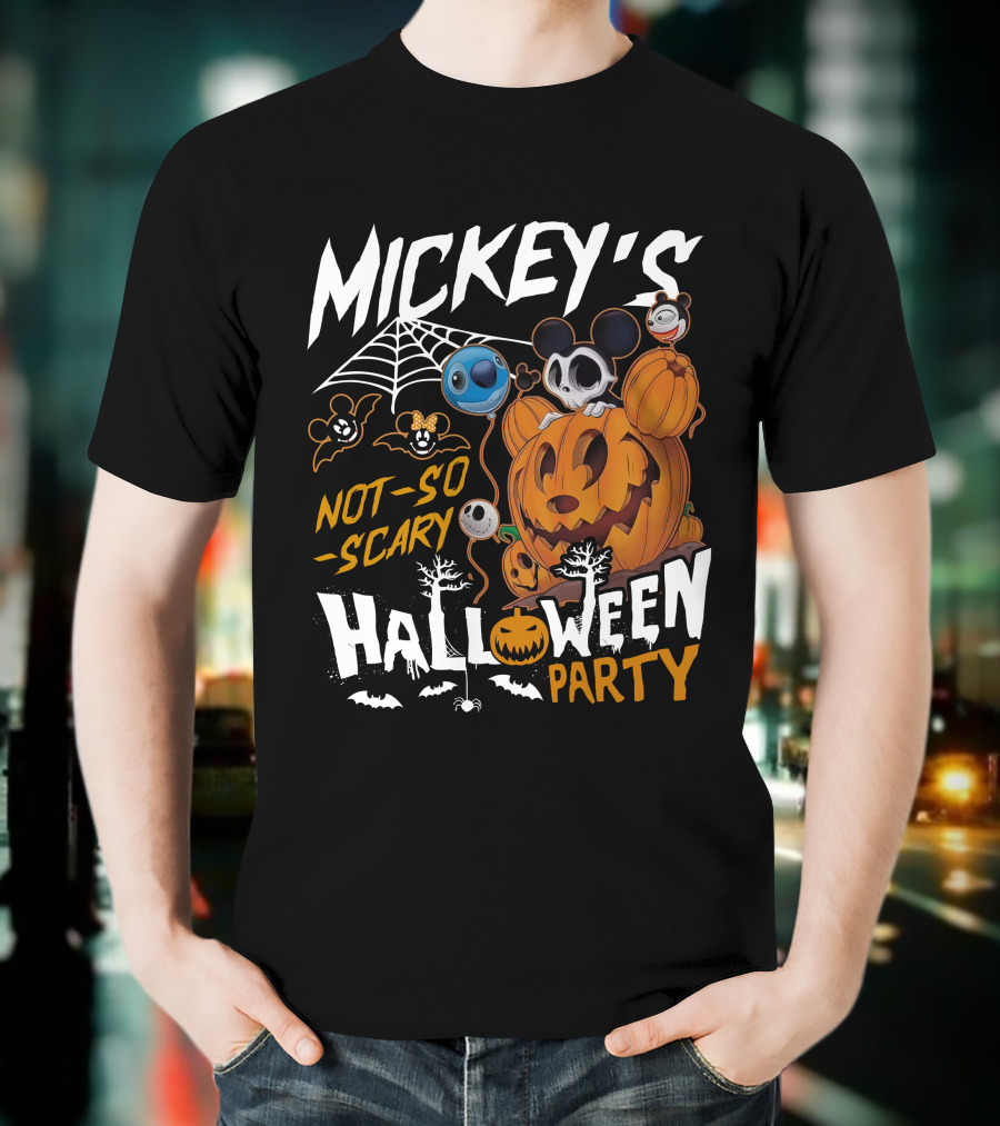 Mickey's Not-So-Scary Halloween Party T-Shirt
