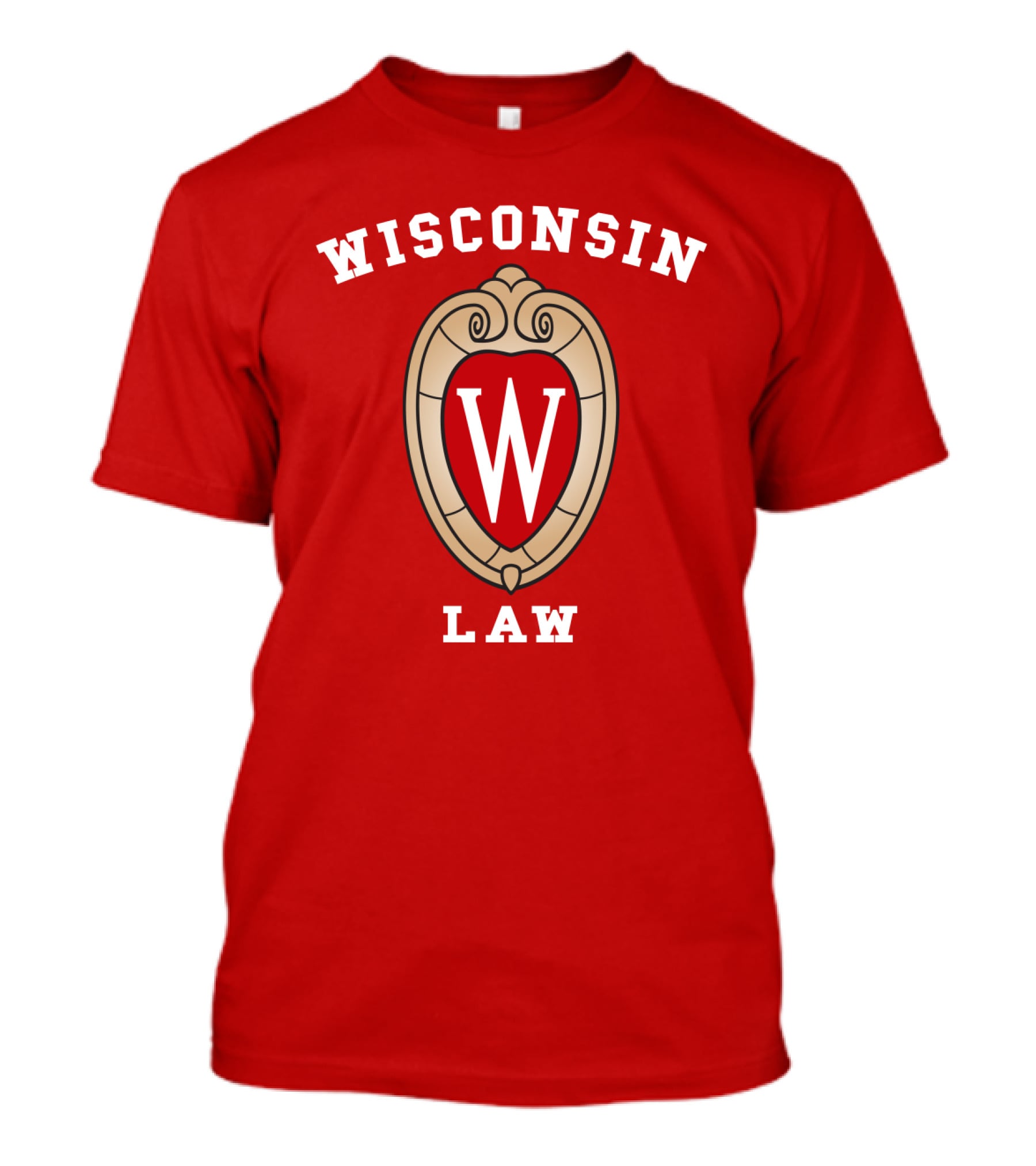 Wisconsin Law W Emblem T-Shirt