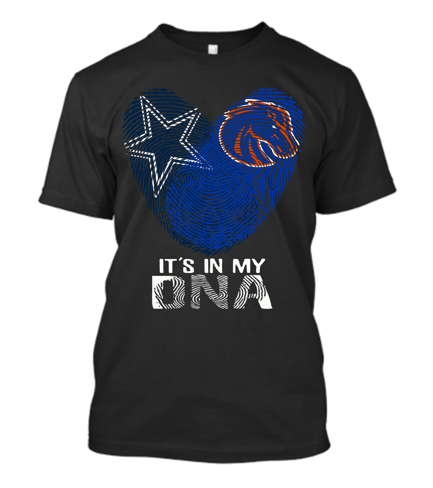 Cowboys Star Boise State Broncos It's In My DNA T-Shirt
