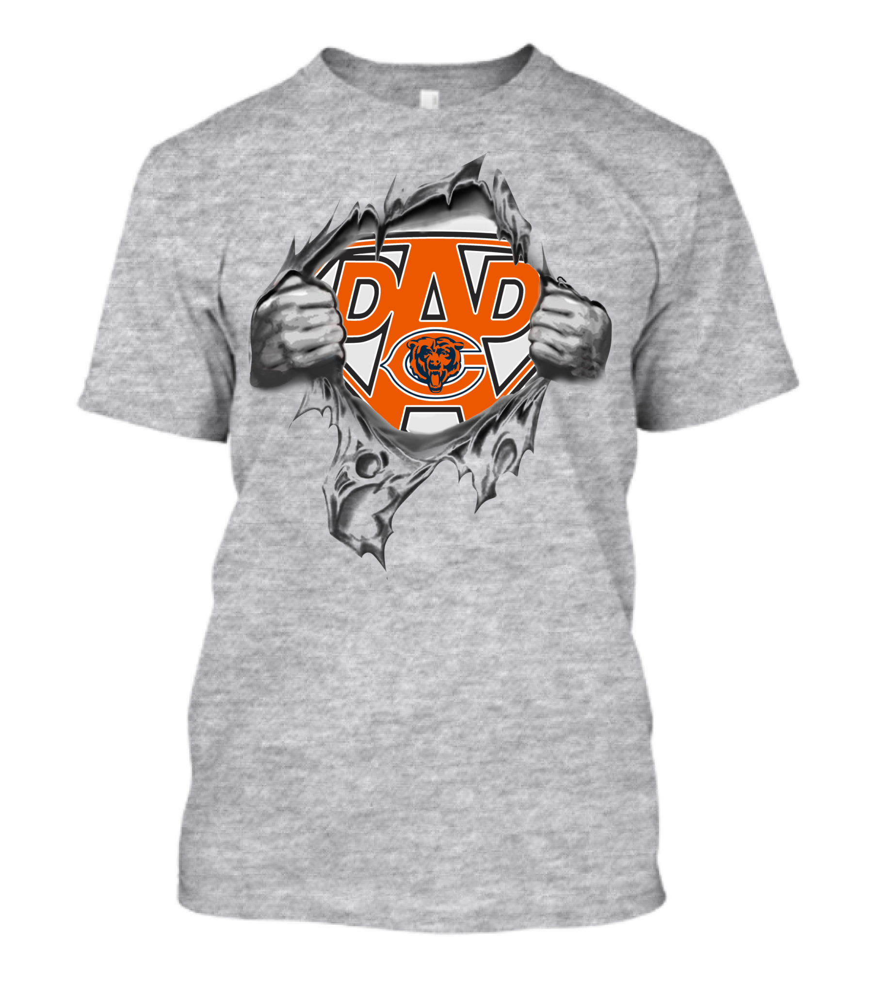 Chicago Bears Dad Hero T-Shirt